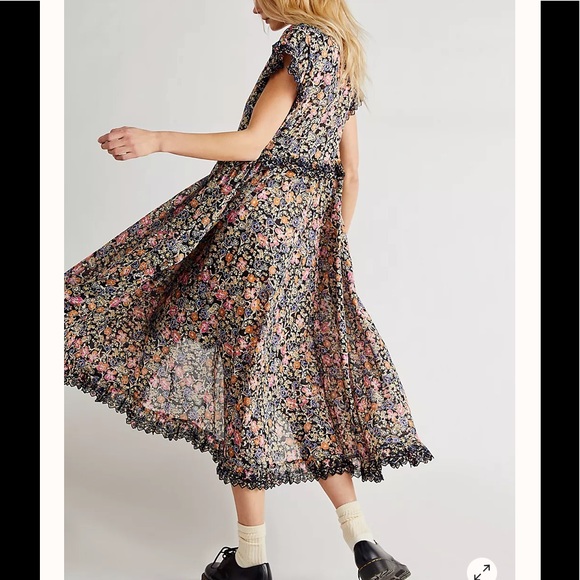 NWT Free People Milania Maxi Dress - Picture 5 of 7